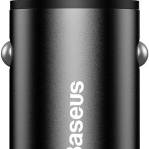 Baseus Square ładowarka samochodowa 2x USB QC3.0 Quick Charge 3.0 SCP AFC 30W czarny