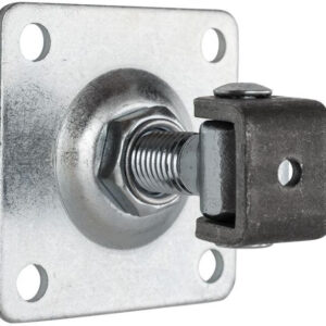 Zawias PSG 61.018 z szyldem 80x80x3mm - gwint M16 (regulowany)