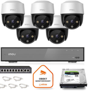 Zestaw monitoringu Imou 5x kamera Cruiser 4MP POE