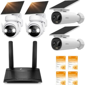 Zestaw kamer Imou 2x Cell PT kit, 2x Cell 3C AIO z routerem 4G