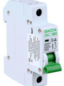 Wyłącznik nadmiarowoprądowy,6kA,C,1-pole,16A GACIA SB6L C 1P 16A