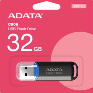 Adata Pendrive C906 32GB USB2.0 czarny
