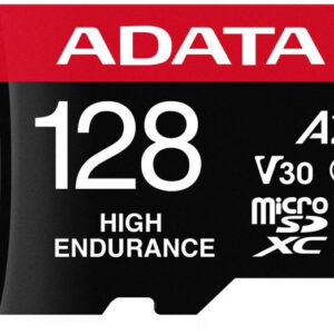 Adata Karta microSD High Endurance 128GB UHS1 U3 V30 A2 100/85MB/s + Adapter