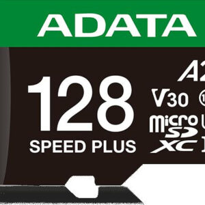 Adata Karta pamięci microSD Speed Plus 128GB UHS1 U3 V30 A2 180/160 MB/s