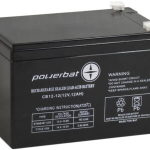 Akumulator AGM POWERBAT CB 12V 12Ah
