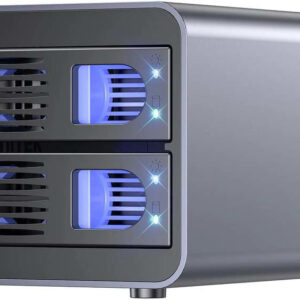 Unitek Obudowa RAID do dysku SATA 2.5''/3.5'' 4 tryby 40TB USB C 10Gb/s
